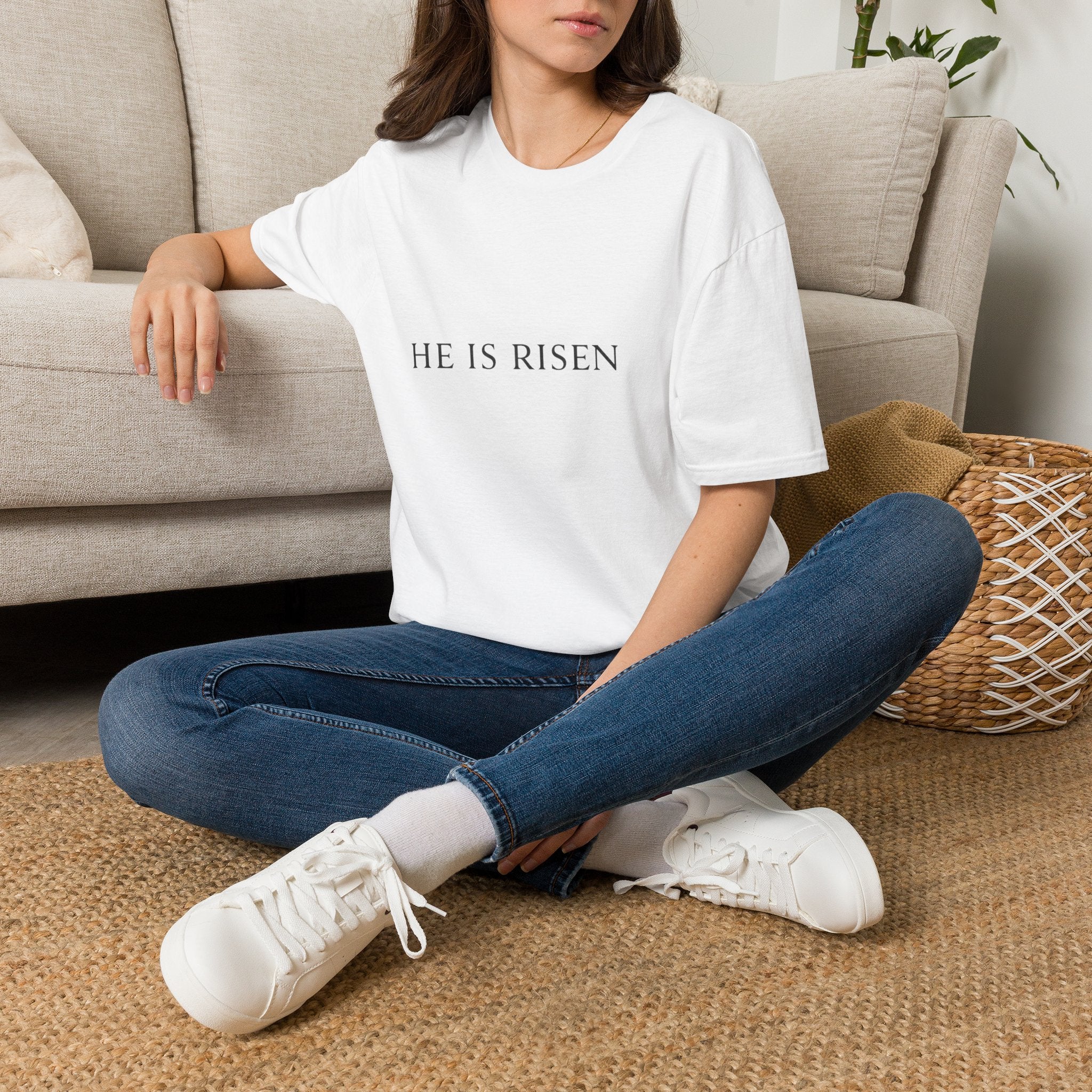 He Is Risen Tee