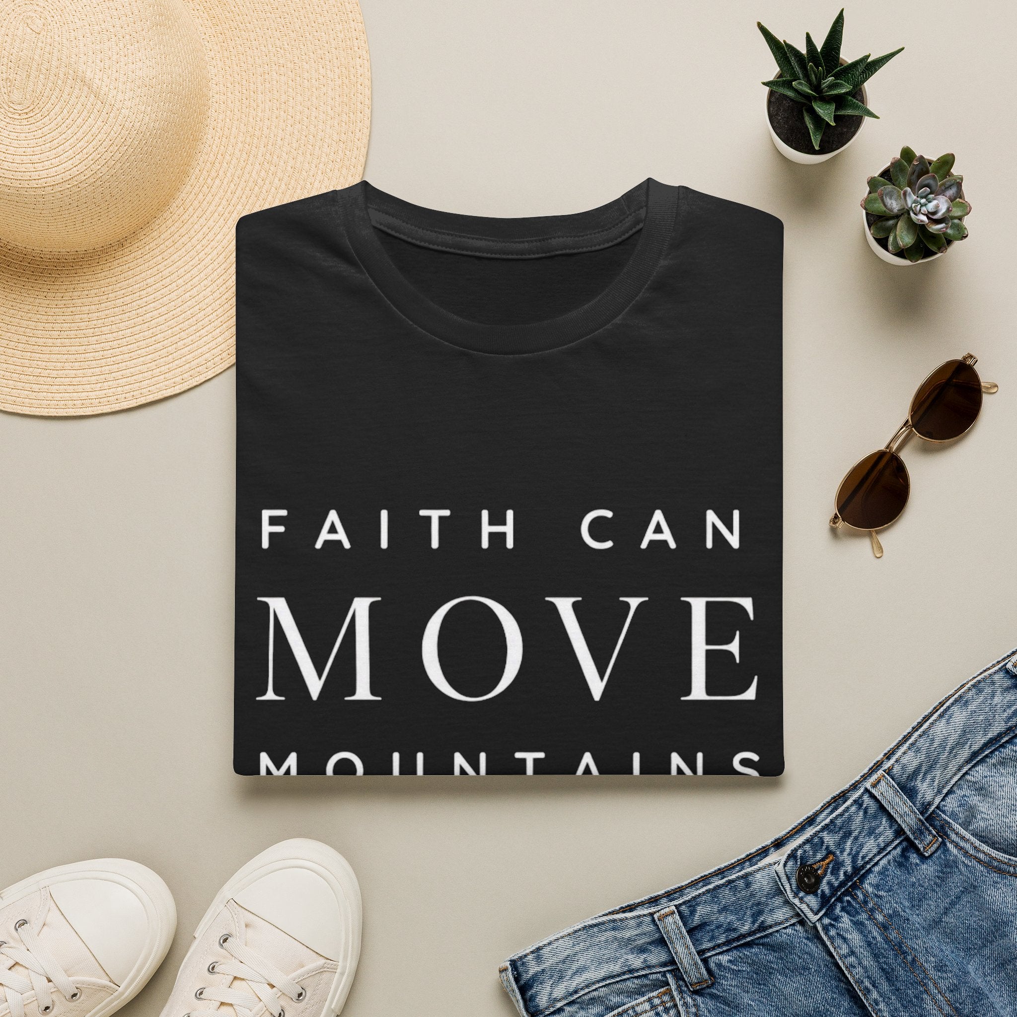 Faith Can Move Mountains Tee
