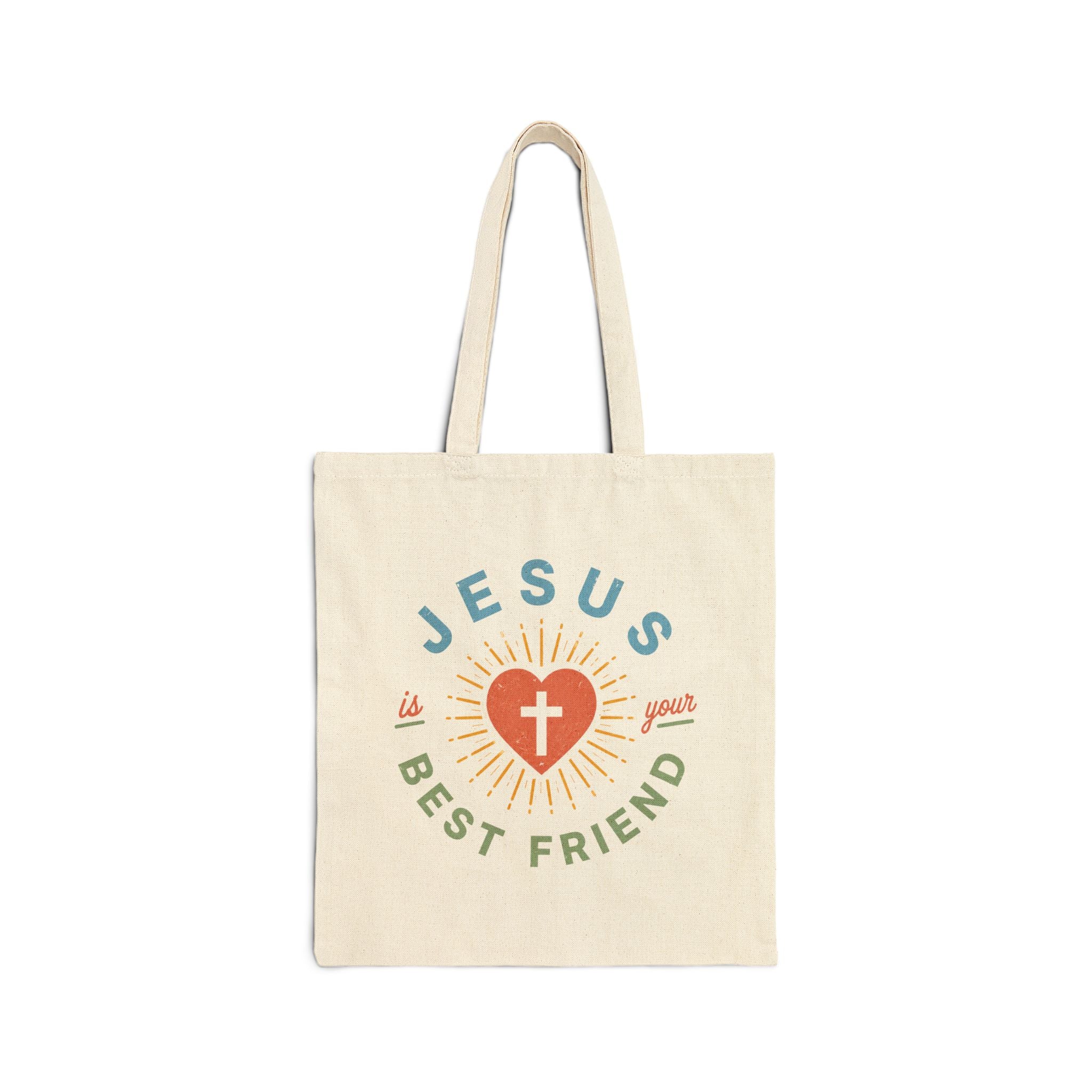 Jesus is Best Your Friend Tote Bag